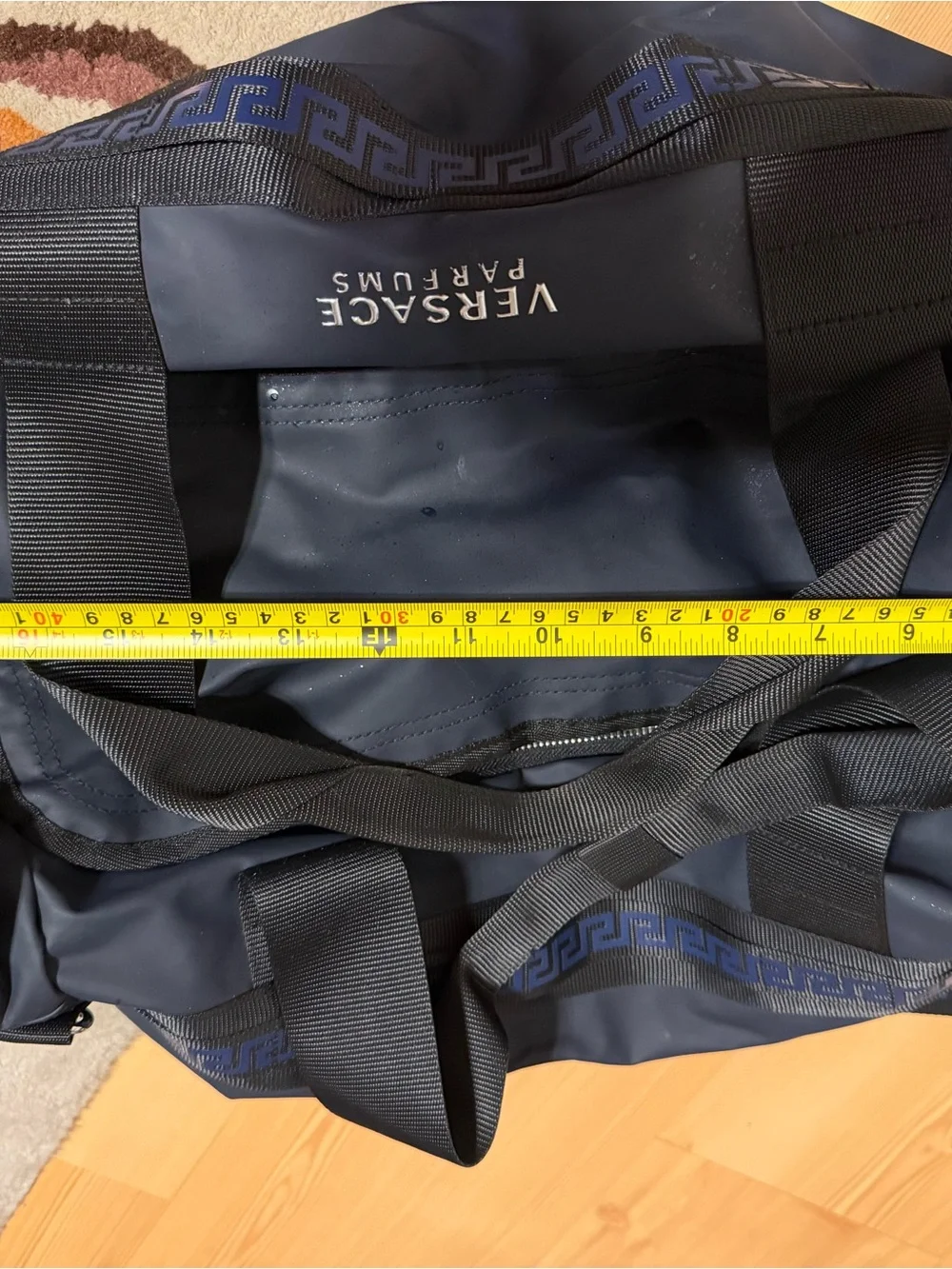 Versace Authentic Large Travel, Duffle Bag, Luggage Bag